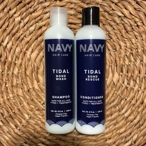 BRAND NEW! Navy Tidal Shampoo and Conditioner Duo